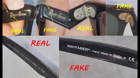 ray ban cleaning cloth fake|how to check if ray bans are real.